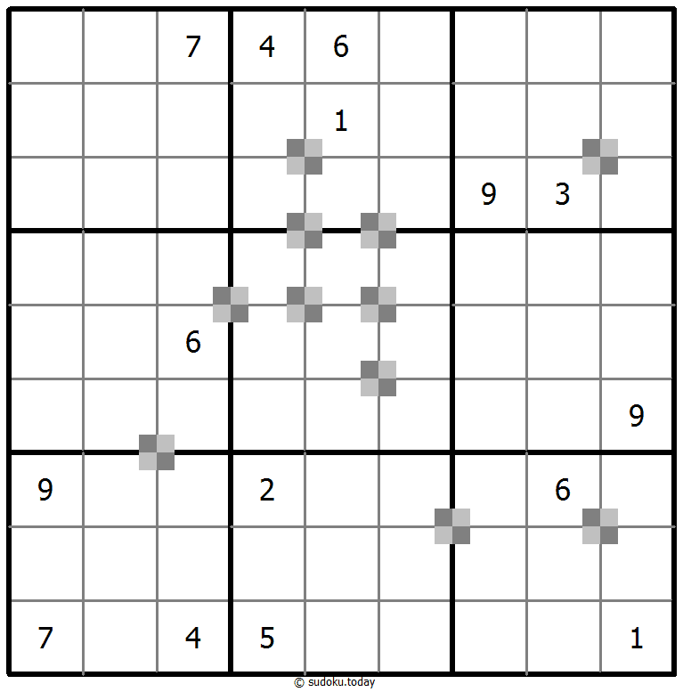 双色蛋糕数独 #65285