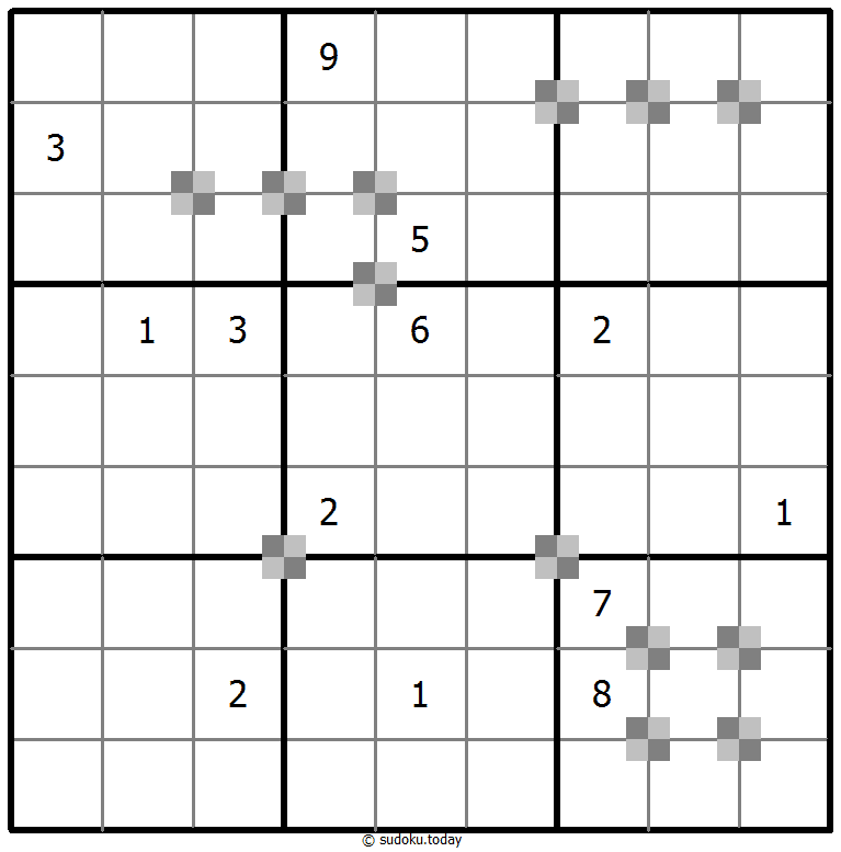 双色蛋糕数独 #65293