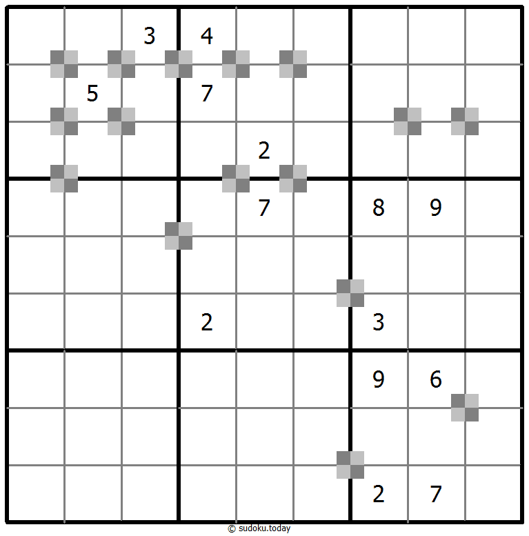 双色蛋糕数独 #65295