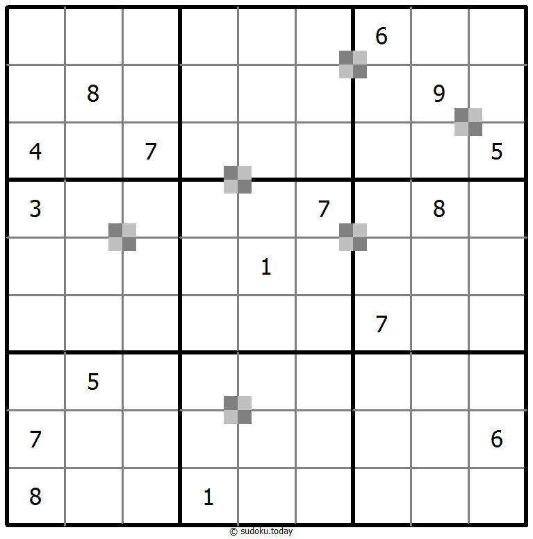 双色蛋糕数独 #65298