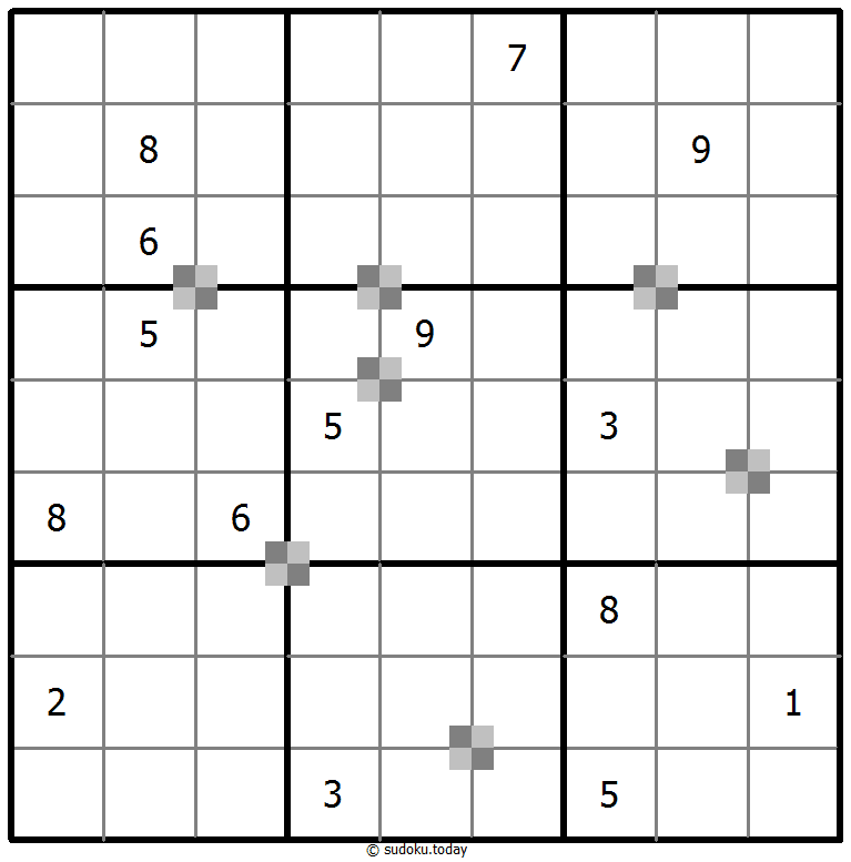 双色蛋糕数独 #65300