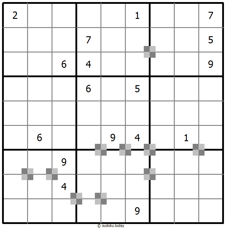 双色蛋糕数独 #65302