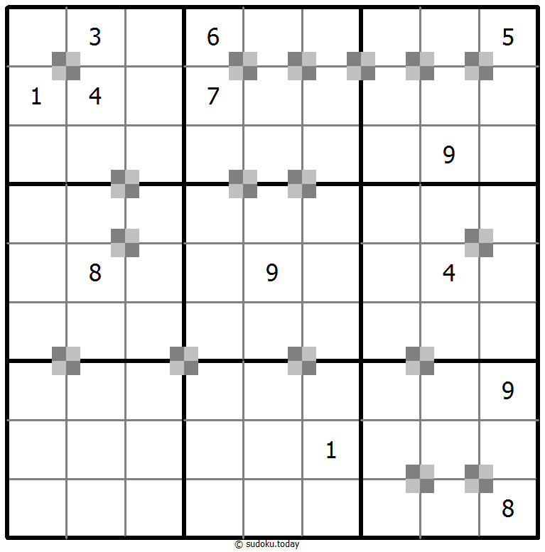 双色蛋糕数独 #65312