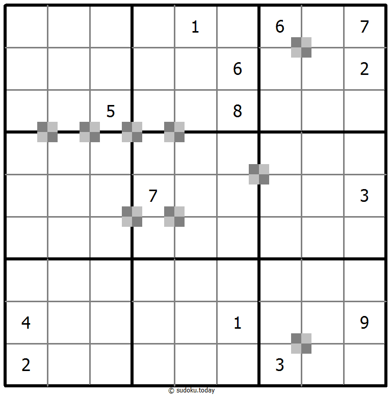 双色蛋糕数独 #65313