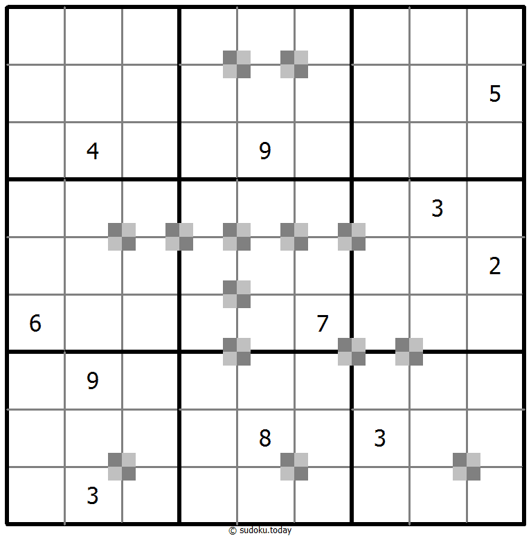双色蛋糕数独 #65315