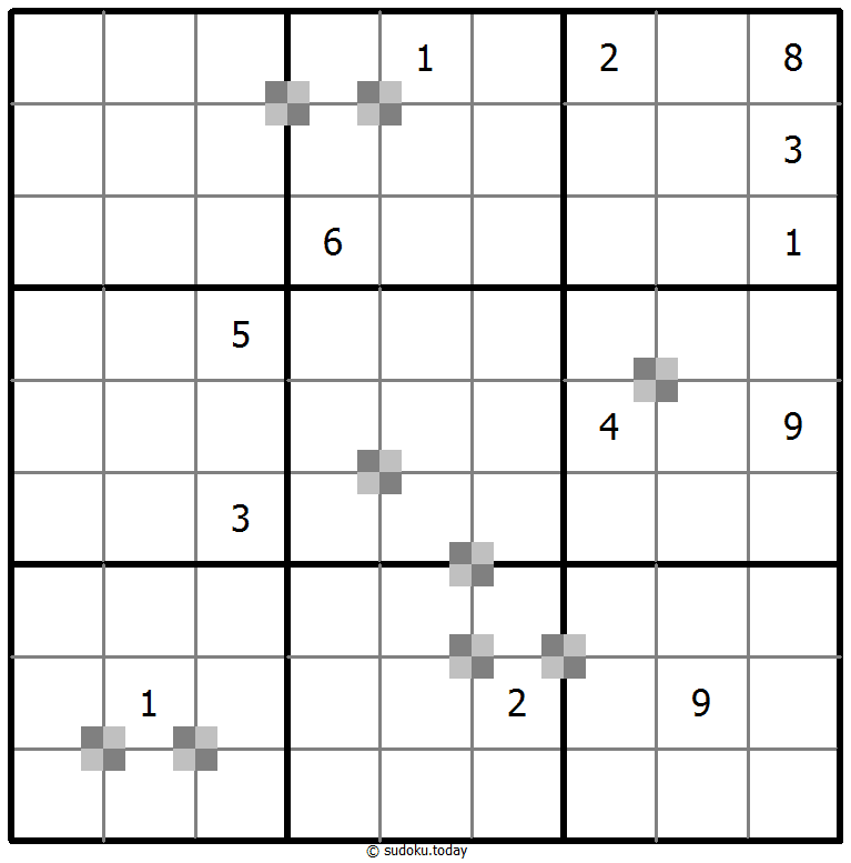 双色蛋糕数独 #65319