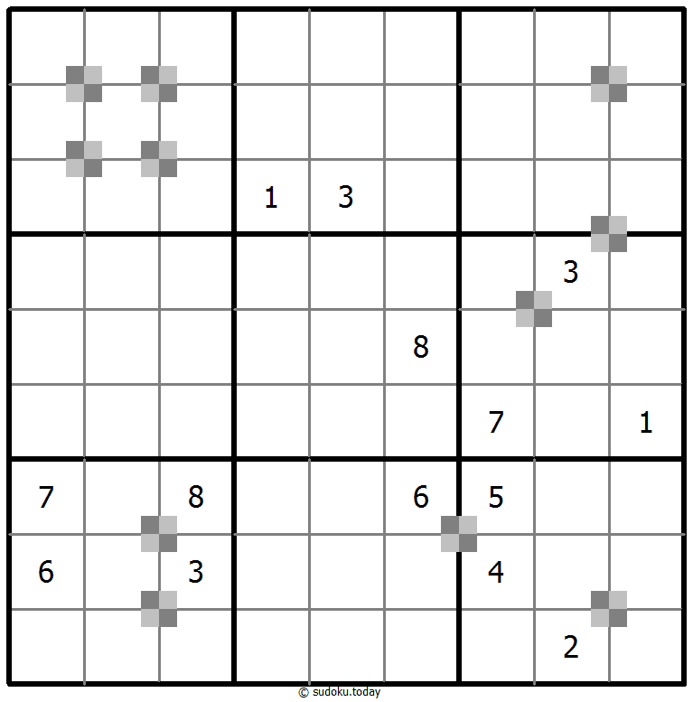 双色蛋糕数独 #65321