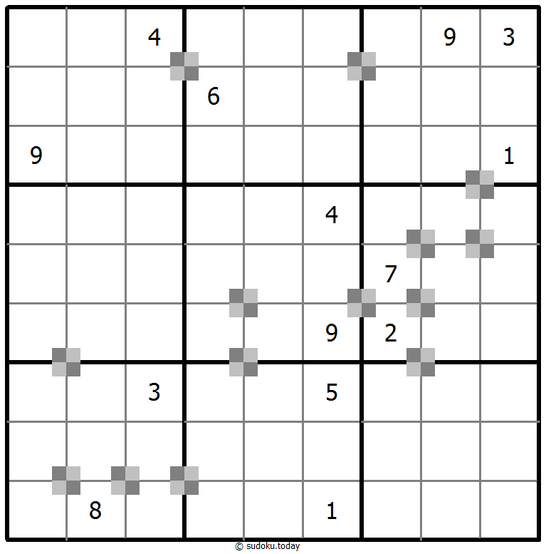 双色蛋糕数独 #65323
