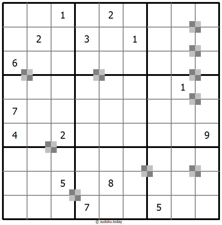双色蛋糕数独 #65330