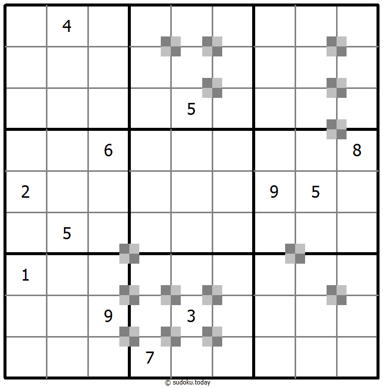 双色蛋糕数独 #65335
