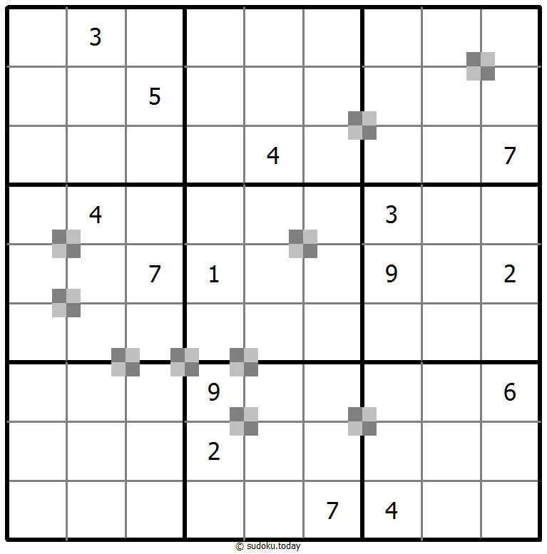 双色蛋糕数独 #65337