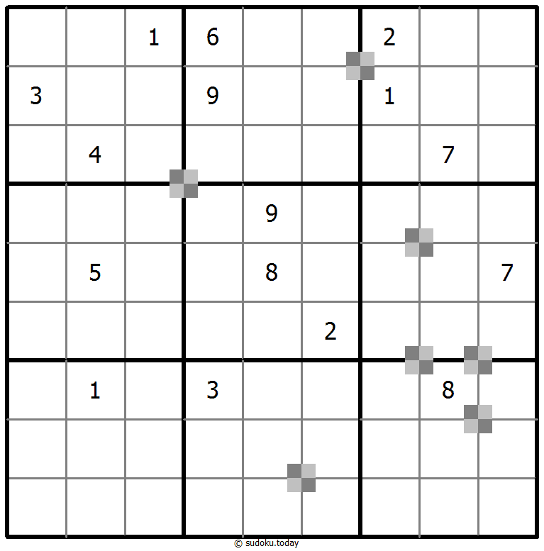 双色蛋糕数独 #65340
