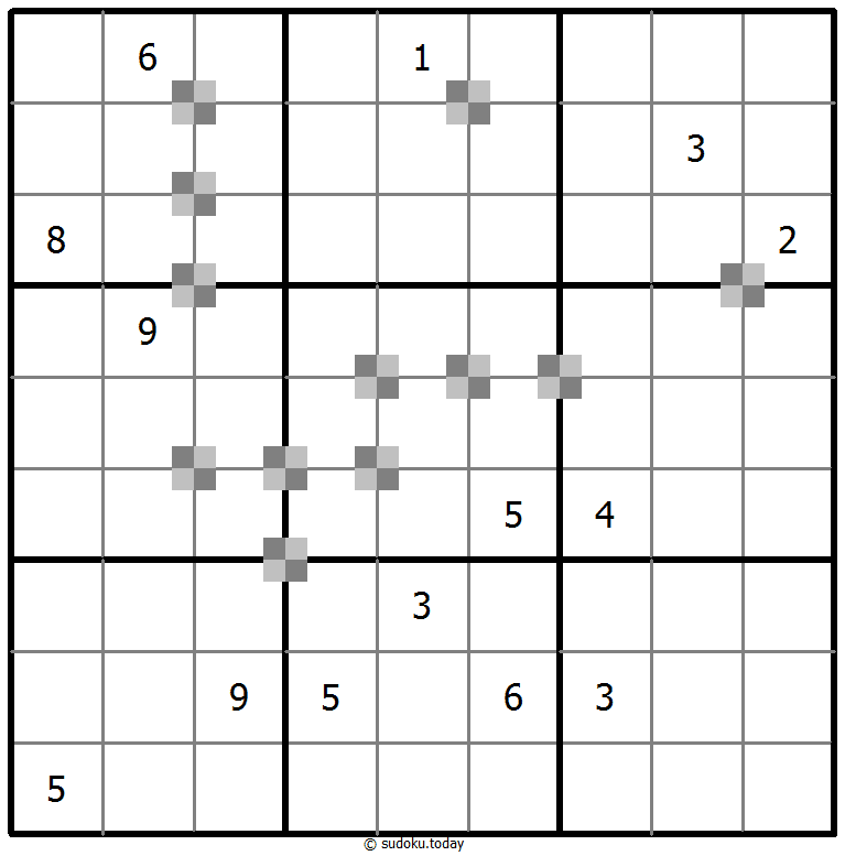 双色蛋糕数独 #65353