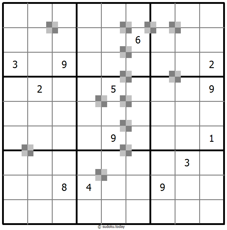 双色蛋糕数独 #65355