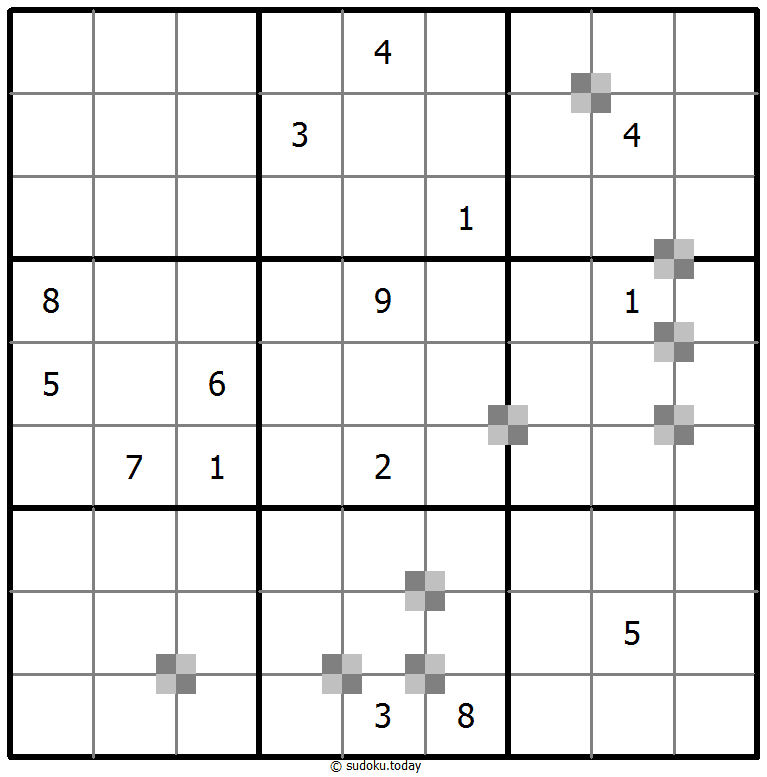 双色蛋糕数独 #65356