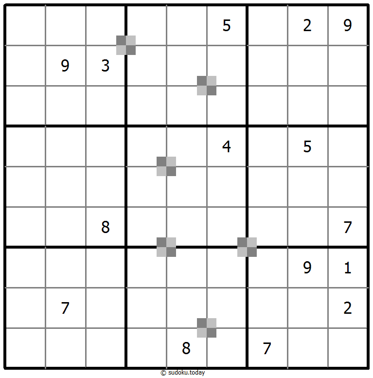 双色蛋糕数独 #65357