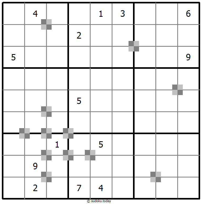 双色蛋糕数独 #65364
