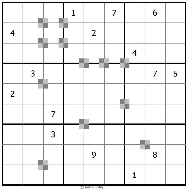 双色蛋糕数独 #65368