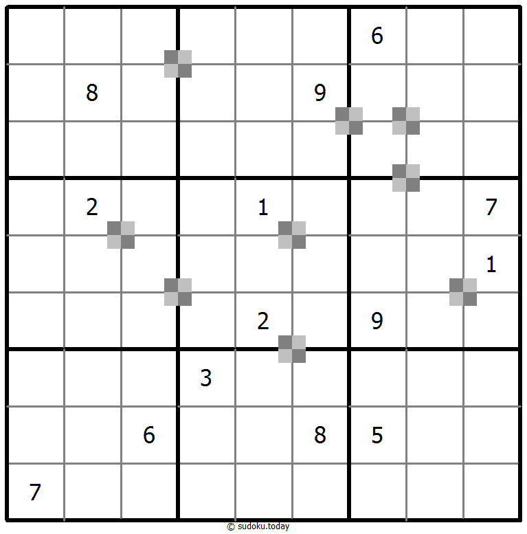 双色蛋糕数独 #65371