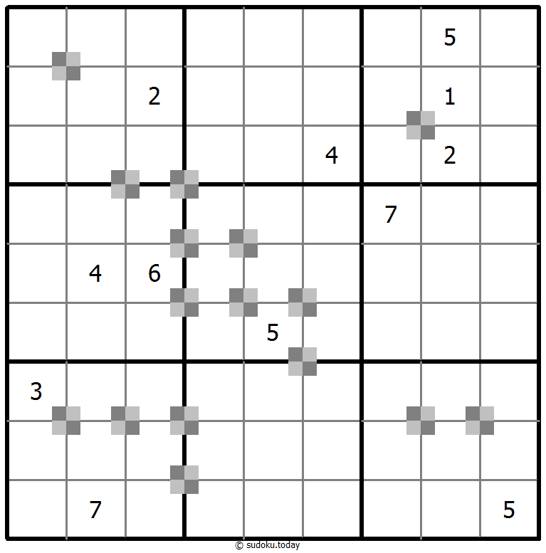 双色蛋糕数独 #65375