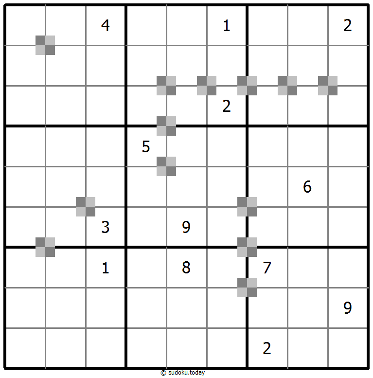 双色蛋糕数独 #65382