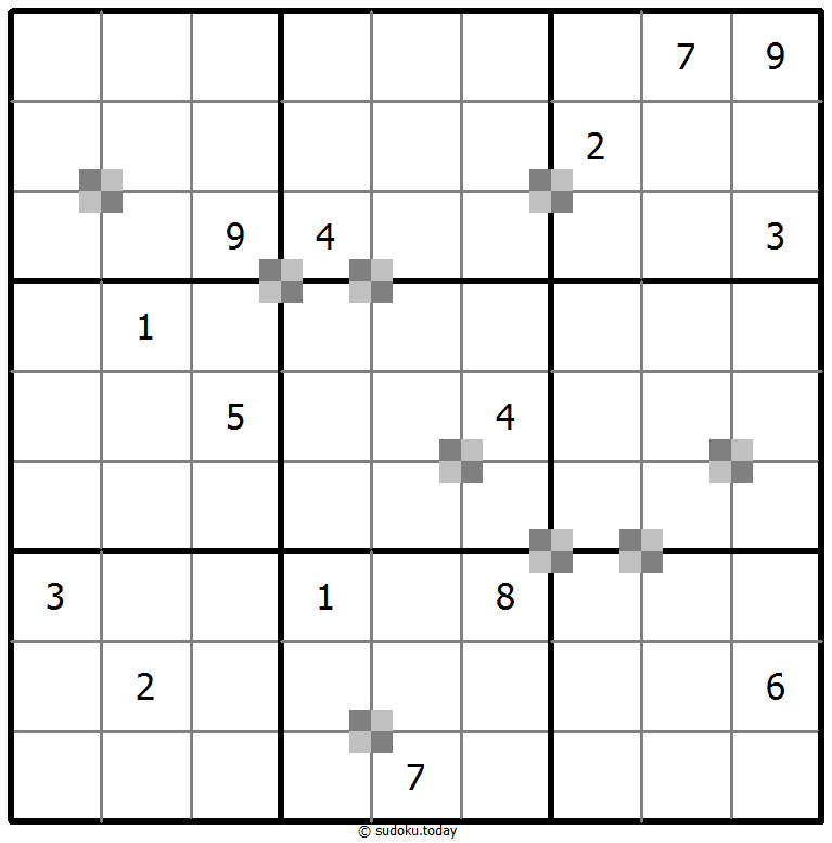 双色蛋糕数独 #65383