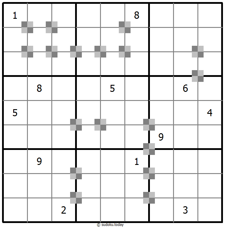 双色蛋糕数独 #65387