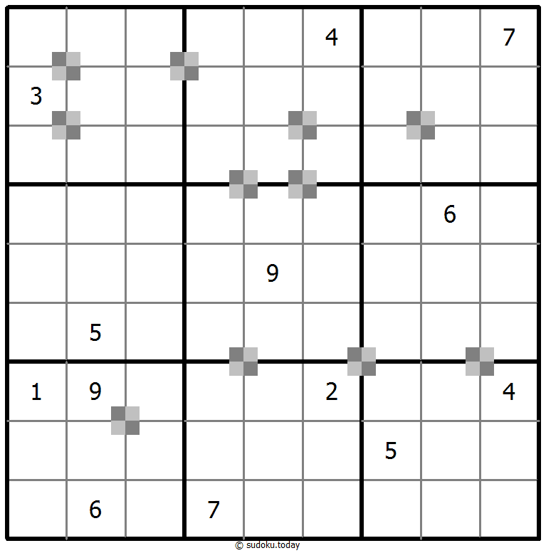 双色蛋糕数独 #65388