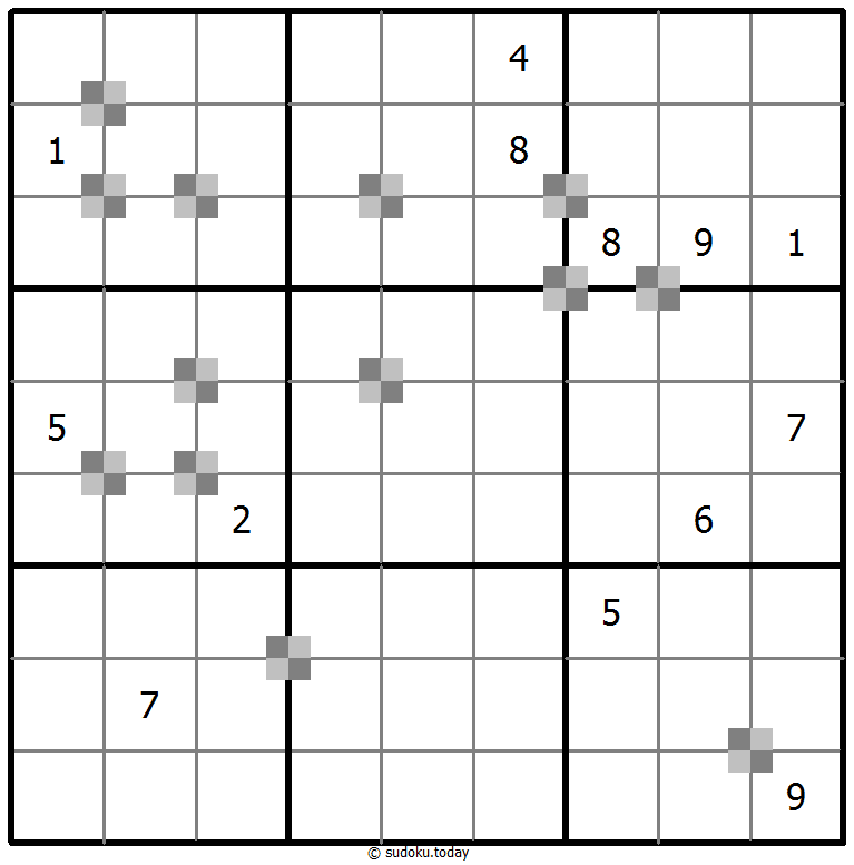 双色蛋糕数独 #65393