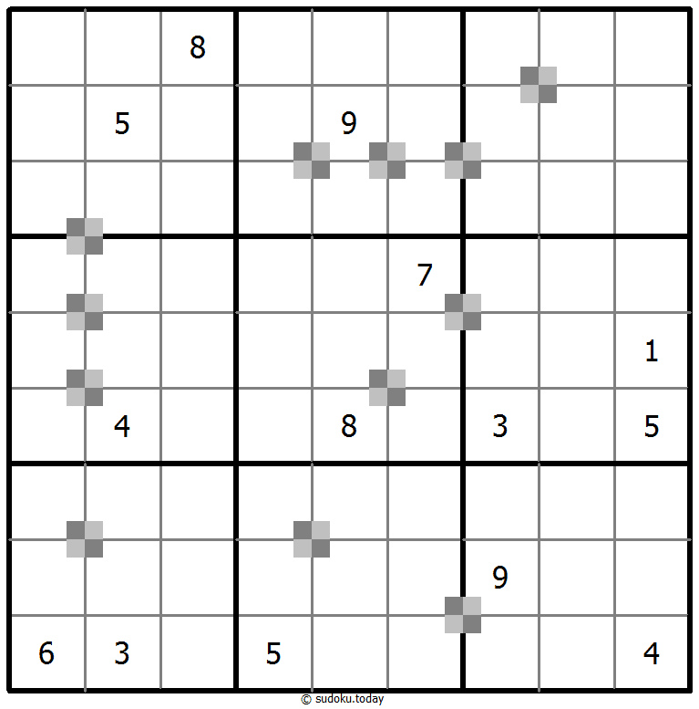 双色蛋糕数独 #65394