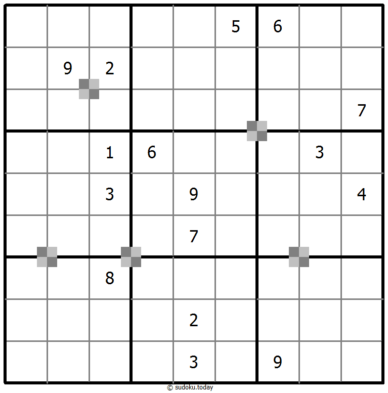 双色蛋糕数独 #65397