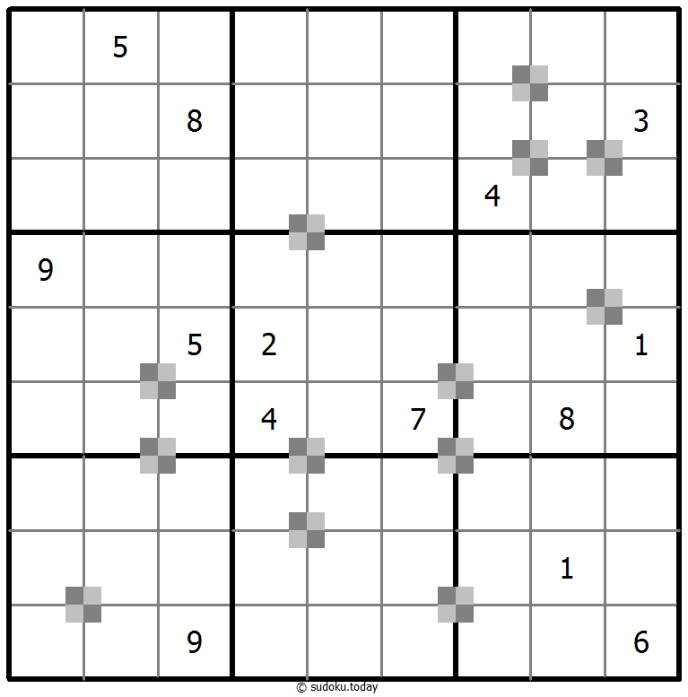 双色蛋糕数独 #65398