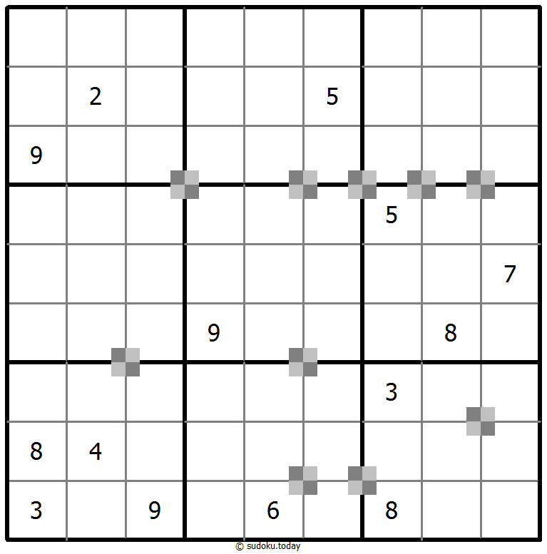 双色蛋糕数独 #65402