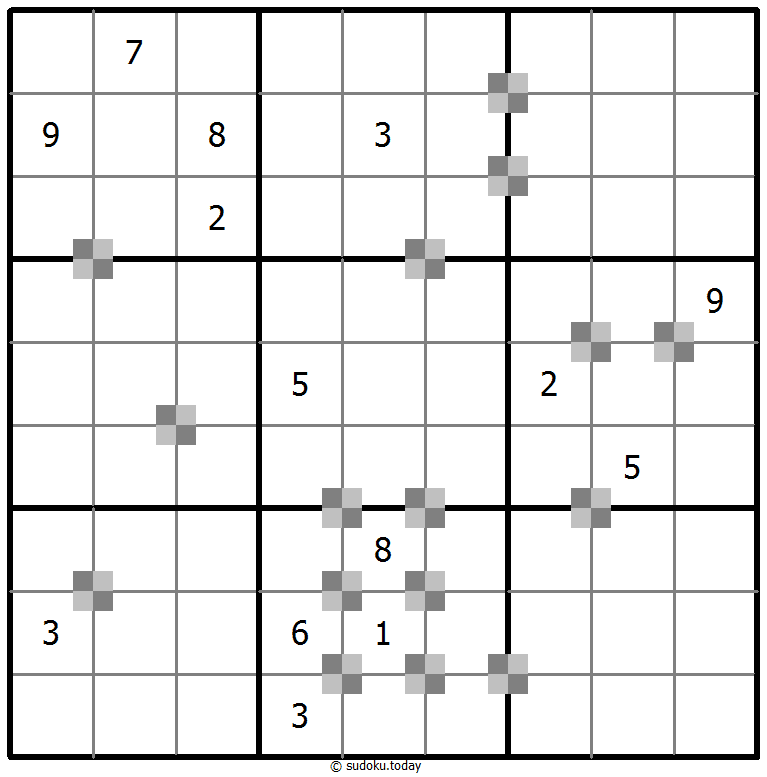 双色蛋糕数独 #65403