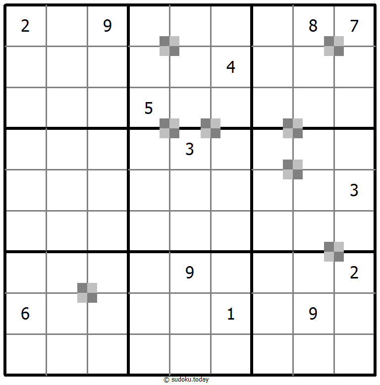 双色蛋糕数独 #65407