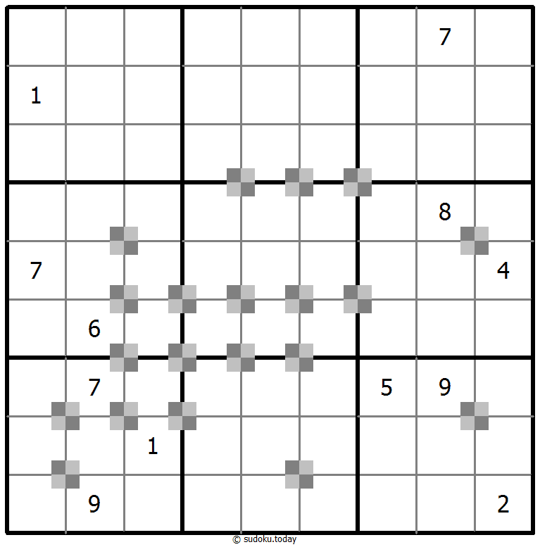 双色蛋糕数独 #65417