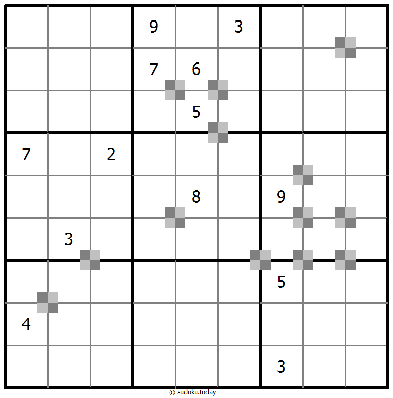 双色蛋糕数独 #65422