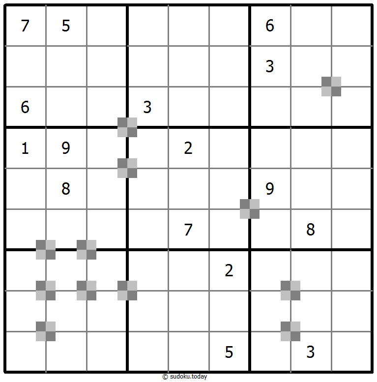 双色蛋糕数独 #65424