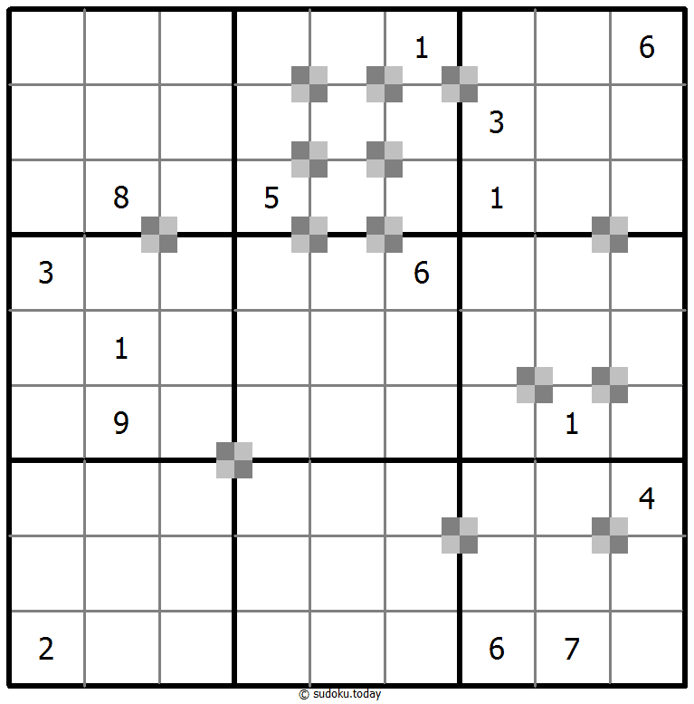 双色蛋糕数独 #65427