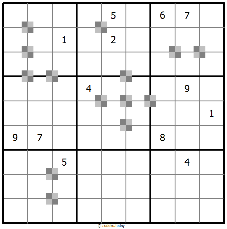 双色蛋糕数独 #65429
