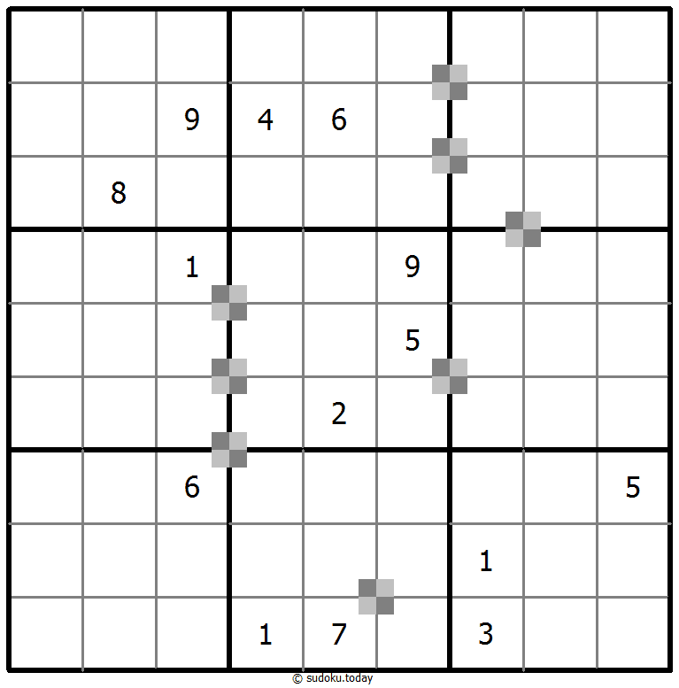 双色蛋糕数独 #65434