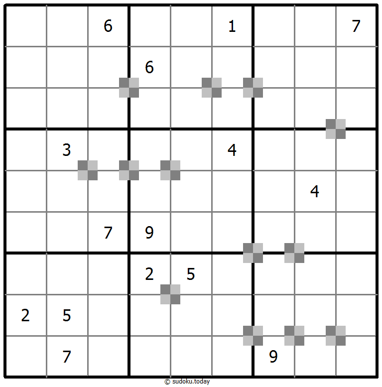双色蛋糕数独 #65438