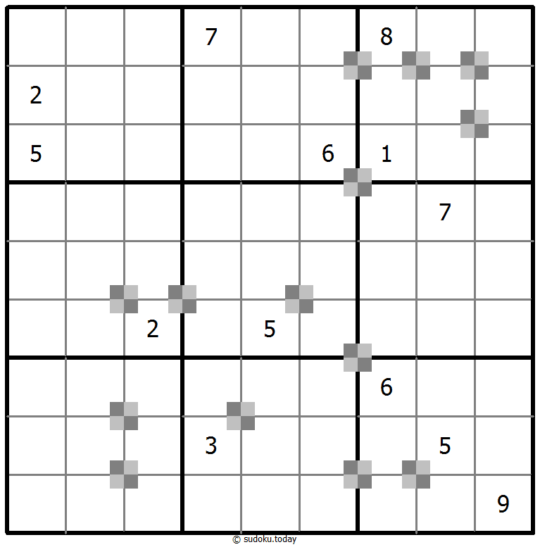 双色蛋糕数独 #65449