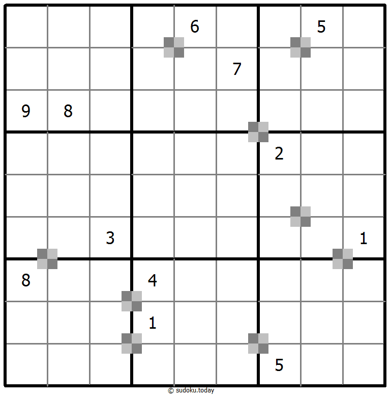 双色蛋糕数独 #65451
