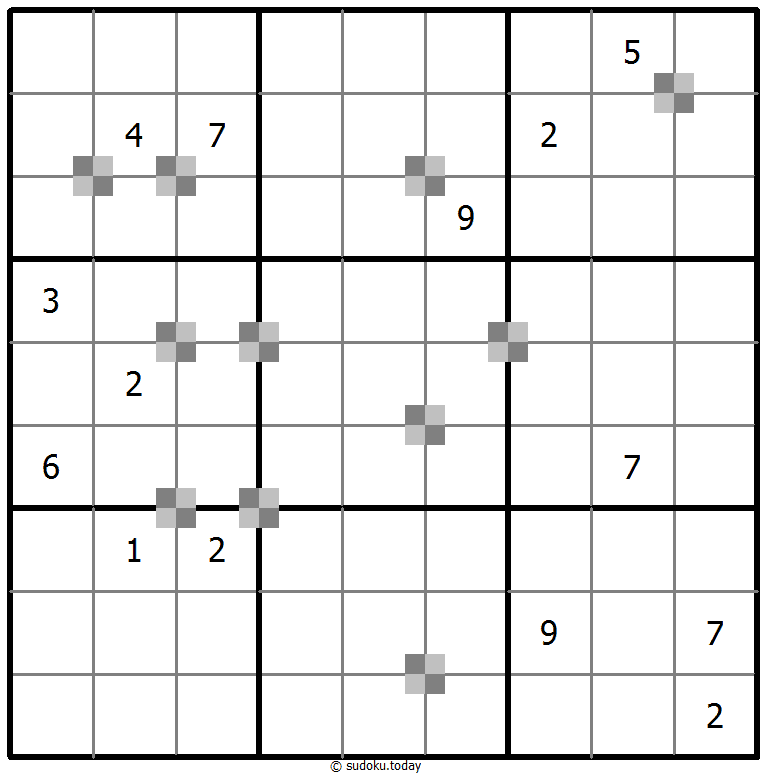 双色蛋糕数独 #65452