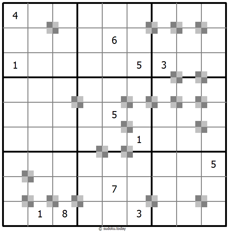双色蛋糕数独 #65459