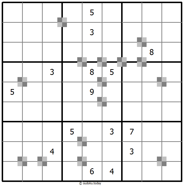 双色蛋糕数独 #65476