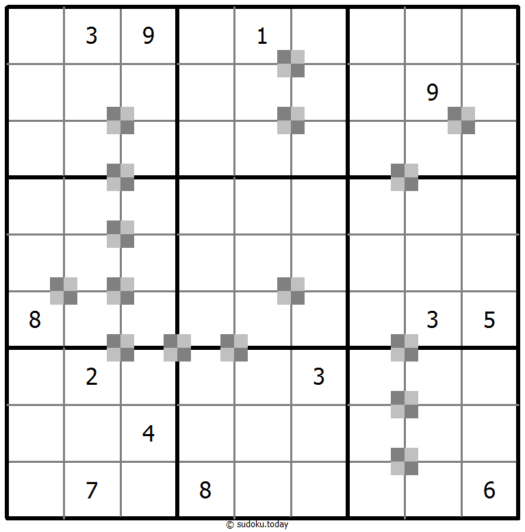 双色蛋糕数独 #65477