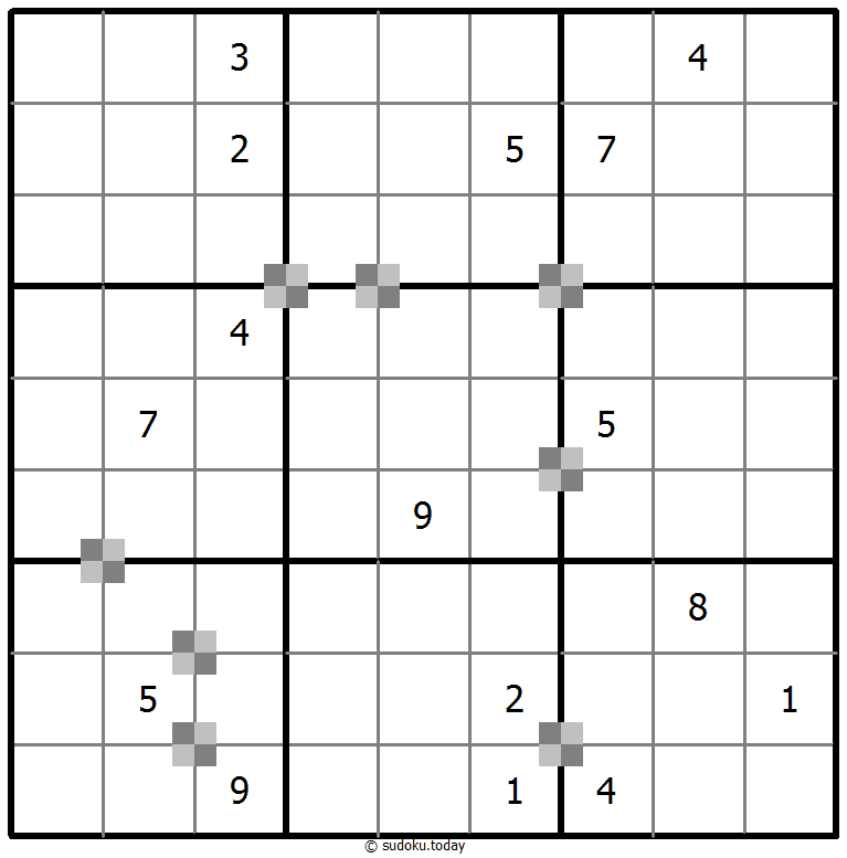 双色蛋糕数独 #65478