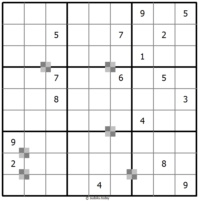 双色蛋糕数独 #65481